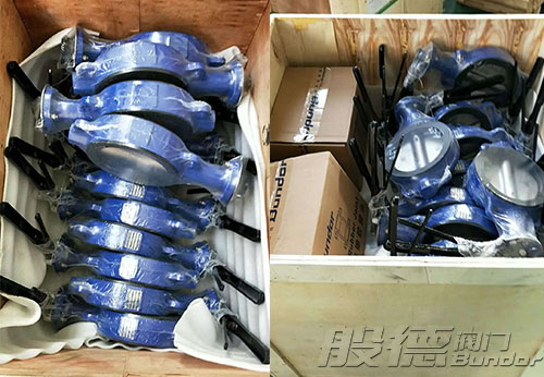 浙江某公司采購般德蝶閥、閘閥等多款產品